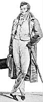 1813 - Costume masculin francais (Redingote, haut-de-forme, gilet).png